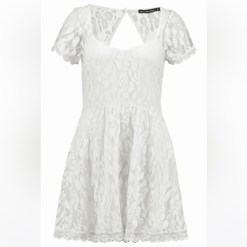Abercrombie & Fitch White Lace Dress
